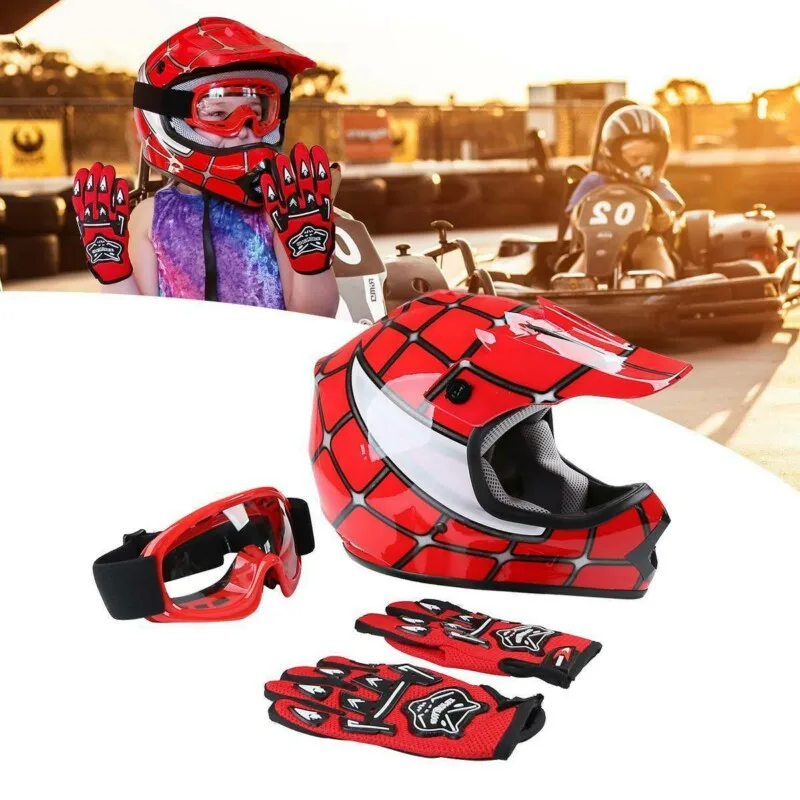 kf-Hbe49c4009833440799a9edbd081321d1Y-Motorcycle-DOT-Youth-Kids-Helmet-Red-Net-Motocross-Off-Road-Helmet-Goggles-Gloves-gifts-Kids-Cycling
